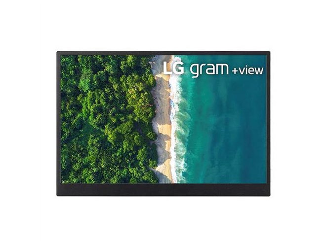 ディスプレイ・モニター本体 lg gram view LG、「LG gram」シリーズの16型ポータブル液晶ディスプレイ