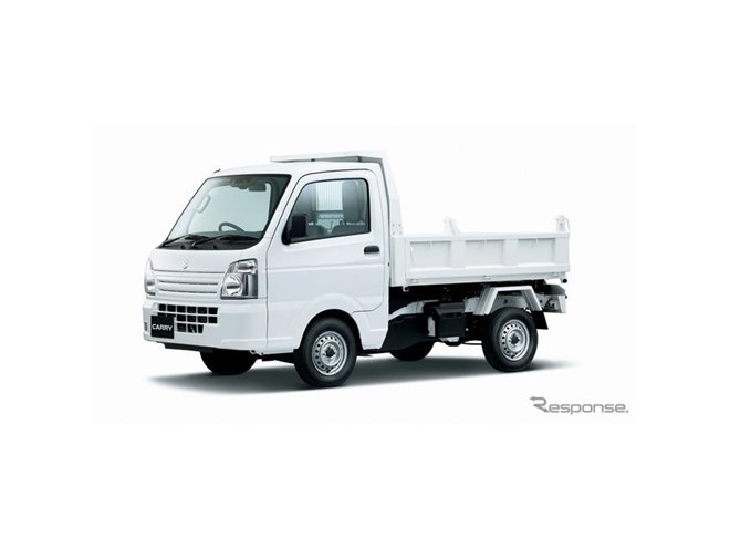 軽トラック『キャリイ』、4AT化やアイドリングストップ採用で燃費向上