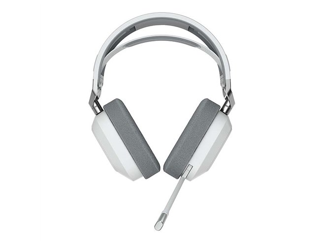 Corsair、ゲーミング無線ヘッドセット「HS80 RGB WIRELESS White」本日