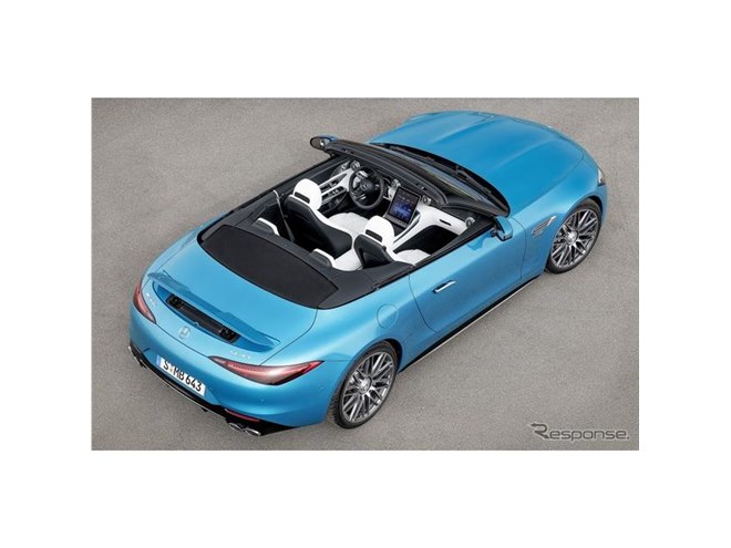 メルセデスAMG SL に電動ターボの「43」、F1譲りのテクノロジー［詳細