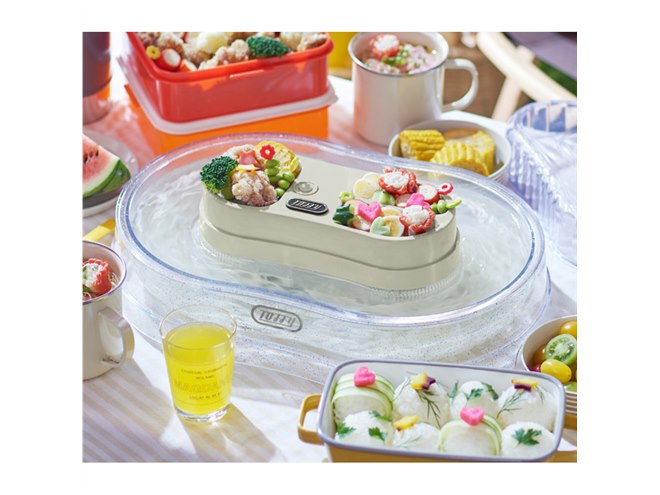 ラドンナ「Toffy きらきら流しそうめん器」に新モデル、回転スピードが