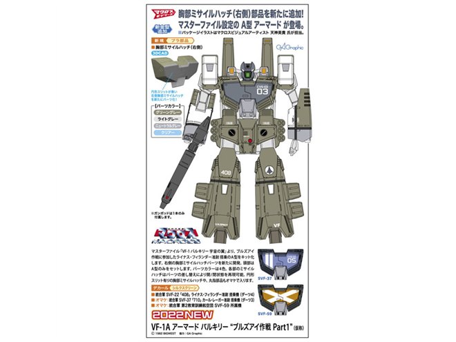 マクロスVF-1Aアーマードセット