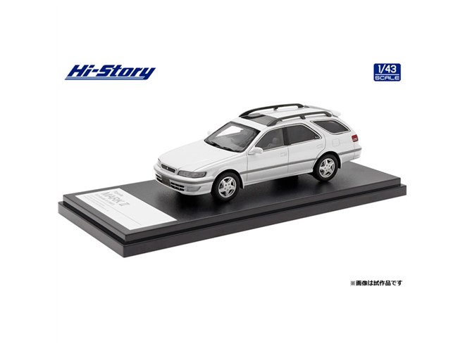 トヨタ「マークIIクオリス前期型」を1/43再現、シルバーメタリックなど