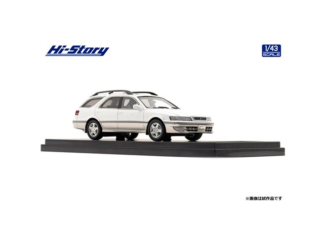 トヨタ「マークIIクオリス前期型」を1/43再現、シルバーメタリックなど