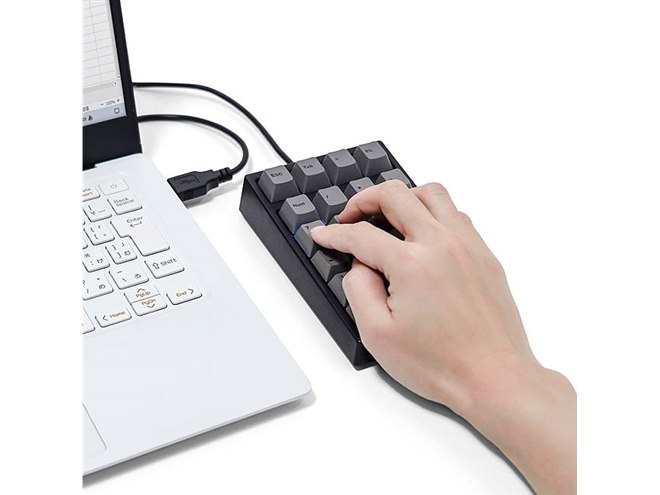 ARCHISS、CHERRY MXスイッチで7モデルを用意したテンキー「Maestro
