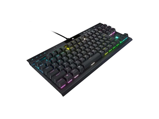 Corsair、光学スイッチを採用したテンキーレスキーボード「K70