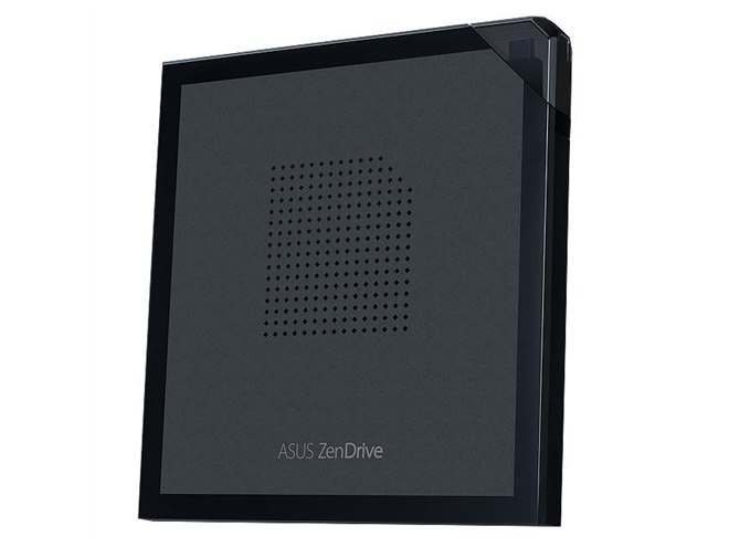 ASUS、ケーブル内蔵デザインを採用したポータブルDVD「ZenDrive V1M