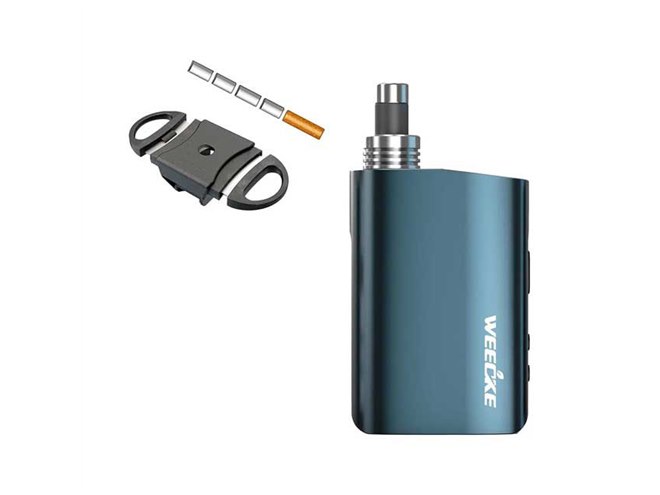 市販の紙巻きタバコを1/4にカットして喫煙できる、加熱式デバイス「C