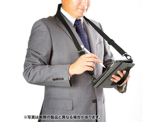 サンワ、第6世代「iPad mini」の持ち運びに適したタブレットケース3種