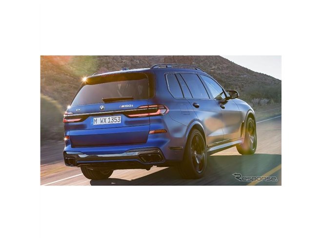 BMW X7 改良新型、頂点「M」は48Vマイルドハイブリッド搭載［詳細写真