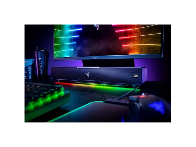 Razer、サブウーハー付きPCサウンドバー「Leviathan V2」を本日5/20