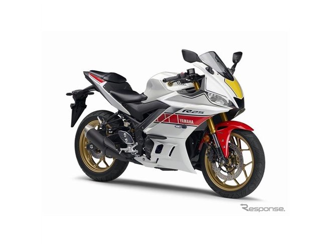 ヤマハ YZF-R25、2022年モデル発売へ WGP参戦60周年記念限定車も用意 - 価格.com