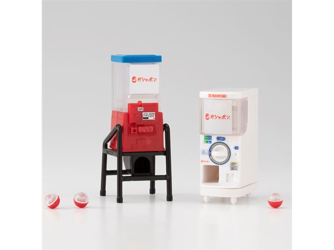 カプセルステーション コレクション 初代ガシャポン自販機も、「1/12 ガシャポンステーション」全6種