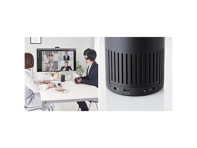 エレコム会議用Bluetoothスピーカーフォン LBT-SP02BK 1台[21]会議用