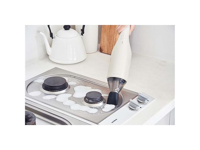 レコルト、ハンディクリーナー「コードレスウェット＆ドライクリーナー