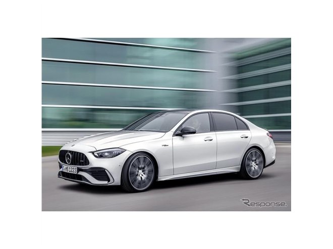 メルセデスベンツ Cクラス 新型、「AMG 43」に新機軸の電動ターボ