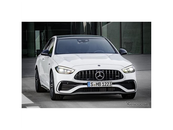 メルセデスベンツ Cクラス 新型、「AMG 43」に新機軸の電動ターボ
