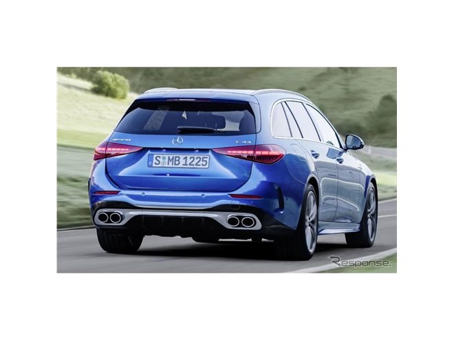 メルセデスベンツ Cクラス 新型、ワゴンにも電動ターボの「AMG 43
