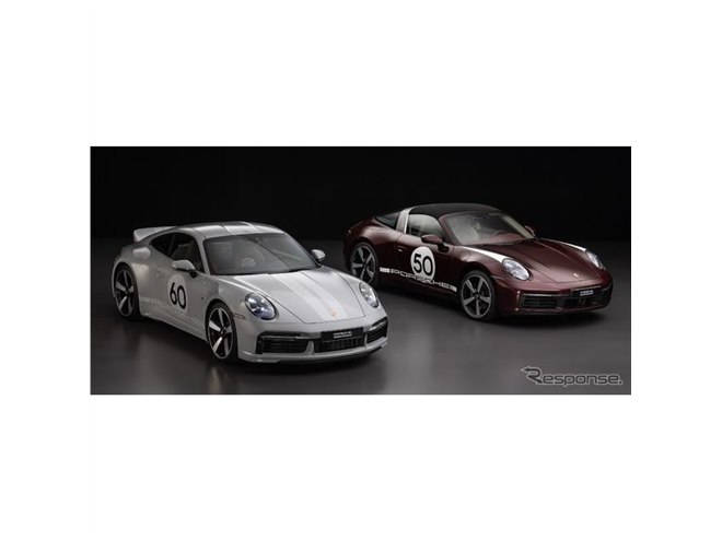 1/43 ポルシェ 911 targa4S ヘリテージエディション 992 ポルシェ 911 新型に「スポーツクラシック」、ヘリテージデザイン