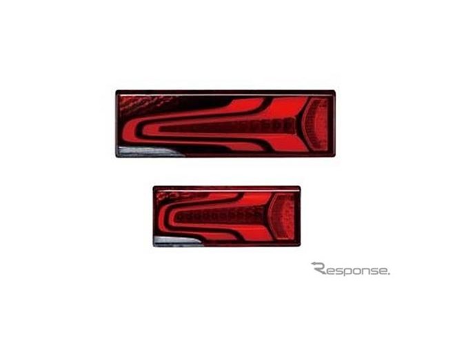 信頼も高い 新デザインのLEDリヤコンビネーションランプを追加設定…三菱 Parts