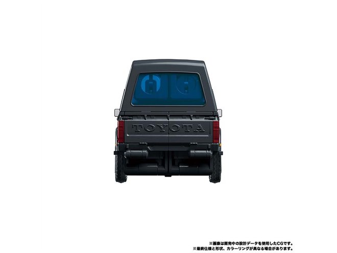 タカラトミー、「トヨタ ハイラックス 4WD」のトランスフォーマー