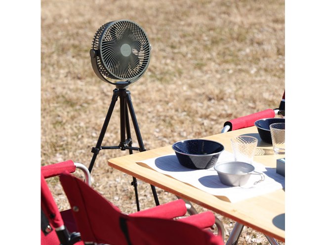 最長約37時間使用に対応、充電式アウトドアファン「iFan Xtream
