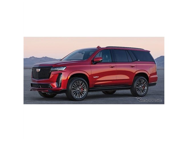 キャデラック エスカレード 新型に初の「V」、682馬力…今夏米国発売へ