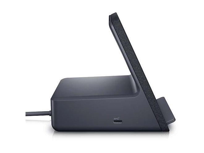 デル、ワイヤレス充電に対応したノートPC用ドッキング