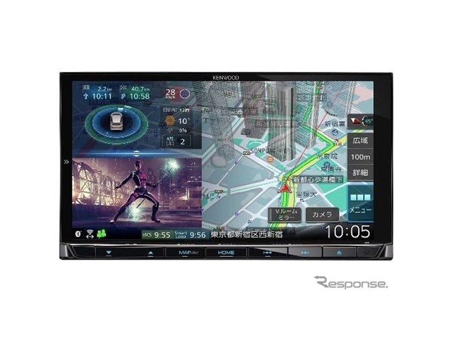 スマホのハイビジョンをケンウッド彩速ナビの大画面で - 価格.com