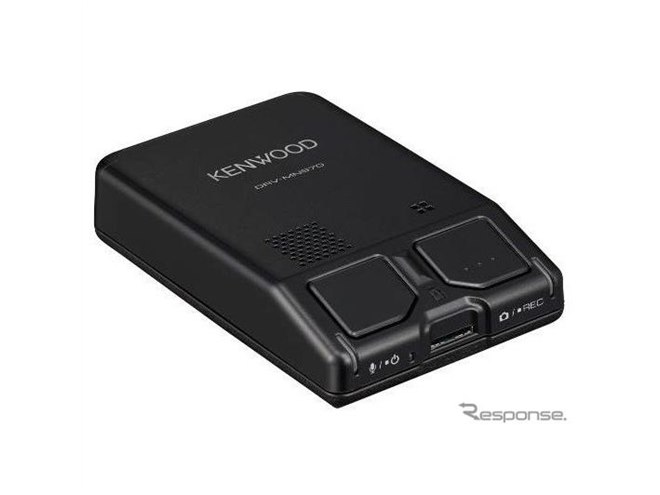 ケンウッド、2カメラドラレコを発売…ナビの測位記録＆映像表示に対応