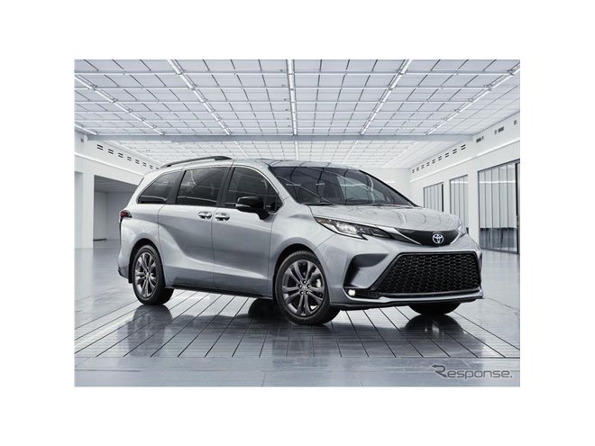 トヨタのハイブリッド大型ミニバン、25周年記念車を米国発表