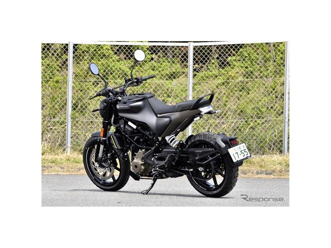 ハスクバーナ スヴァルトピレン250 試乗】オシャレな北欧デザインは