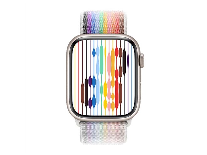 アップル、2022年のApple Watchプライドエディション新バンド - 価格.com
