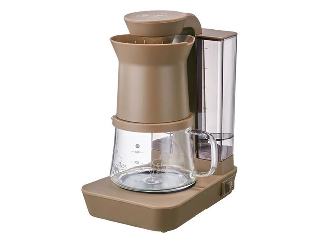 レコルト、「ムーミン」コラボデザインのドリップ式コーヒーメーカー