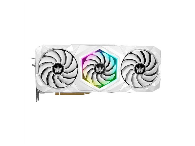 玄人志向、4.3型液晶が付属する「GeForce RTX 3090 Ti」ビデオ 玄人志向、4.3型液晶が付属する「GeForce RTX 3090 Ti」ビデオ