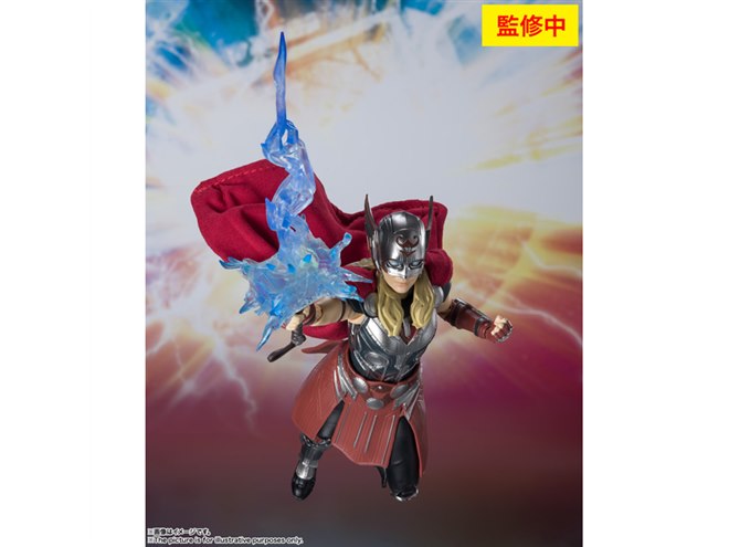 バンダイ、ムジョルニア専用エフェクト付き「S.H.Figuarts マイティ