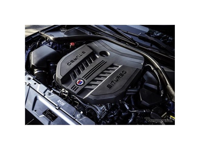 アルピナ『B3リムジン』、BMW 3シリーズ 改良新型を495馬力に強化 