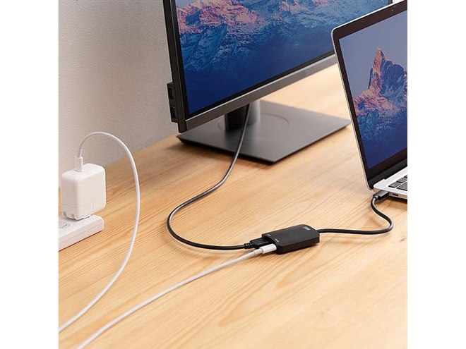 サンワ、Nintendo Switchに対応したUSB Type C-HDMI変換アダプター