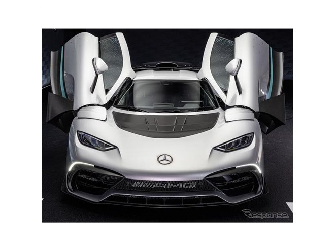 メルセデスAMG、F1譲りのV6ターボ＋4モーターで1063馬力…電動ハイパー