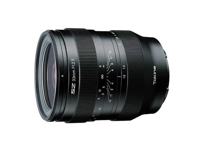 トキナー、ミラーレス用大口径レンズ「Tokina SZ 33mm F1.2 MF」を受注