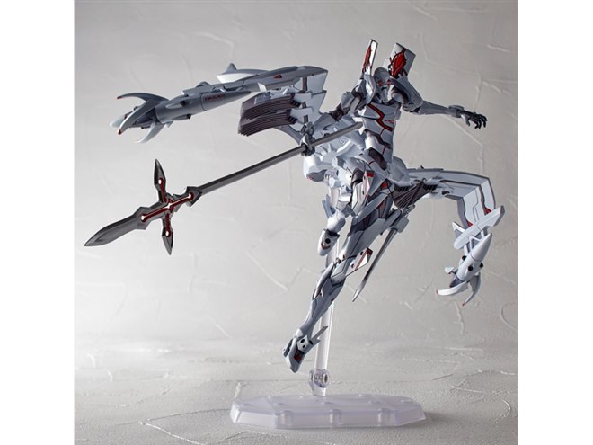 海洋堂が「エヴァンゲリオン・EUROII・ウルトビーズ」を立体化、十字槍