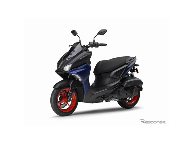ヤマハ Xフォース ABS 発売へ、斬新なスタイリングの軽二輪スクーター