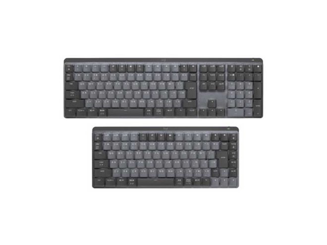 ロジクール、「MXシリーズ」無線メカニカルキーボード2機種を6