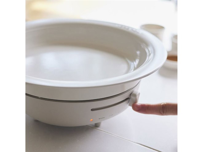 【新品】 LiFERE HAC-IH01DWH WHITE 24ひ136 IHクッキングプレート HOT DISH - HAC-IH01DWH