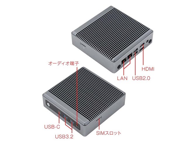 小型省電力PC i5-8500T 16GBメモリ WiFi/BT対応 小型省電力PC i5-8500T 16GBメモリ WiFi/BT対応
