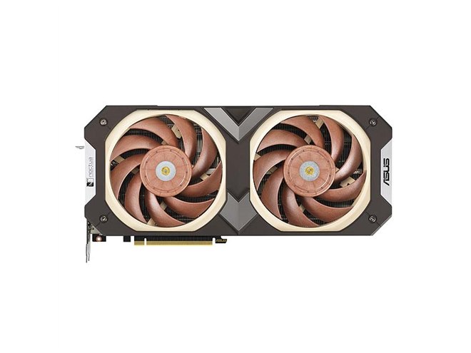 ASUS、Noctuaのファンを採用したビデオカード「RTX3080-O10G