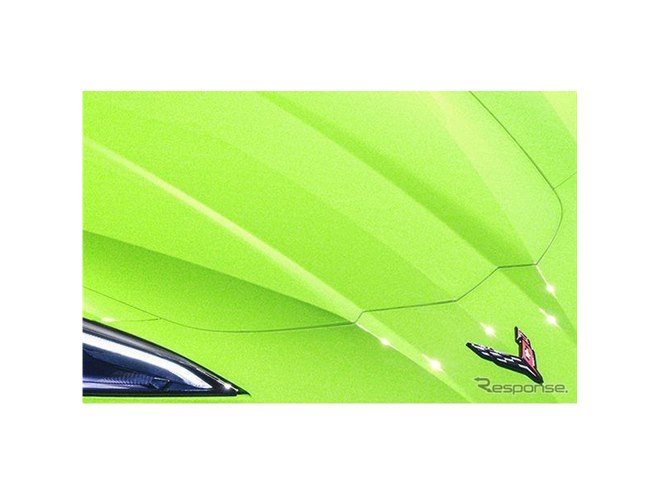 NFTで1台限りを保証、コルベットZ06 新型に「ミントグリーン」 - 価格.com