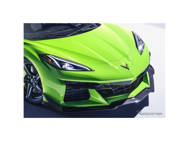 NFTで1台限りを保証、コルベットZ06 新型に「ミントグリーン」 - 価格.com