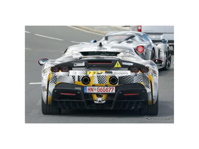ついにフェラーリが1000馬力突破か、F1由来の技術も投入『SF90 VS』の