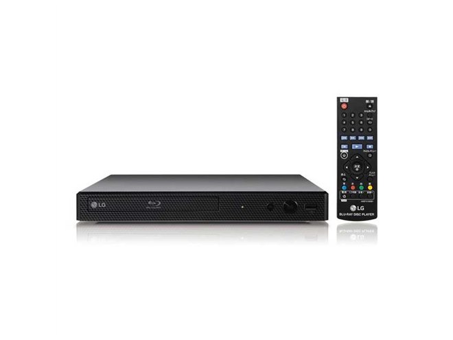 LG ブルーレイ、DVD、CDプレーヤー LG、コンパクトサイズのブルーレイディスクプレーヤー「BP350Q